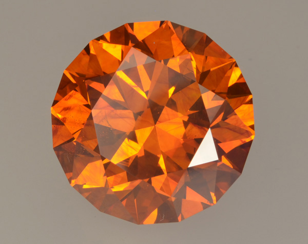 Faceted spanish sphalerite