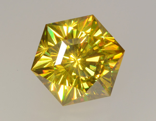 Faceted spanish sphalerite