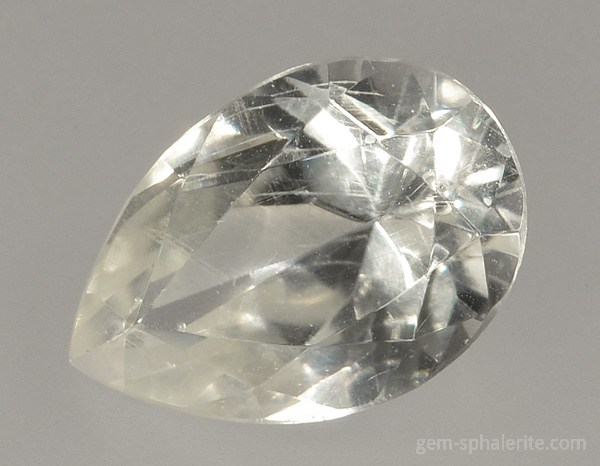 Faceted spanish sphalerite