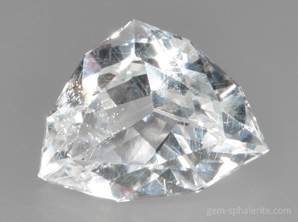 Faceted spanish sphalerite