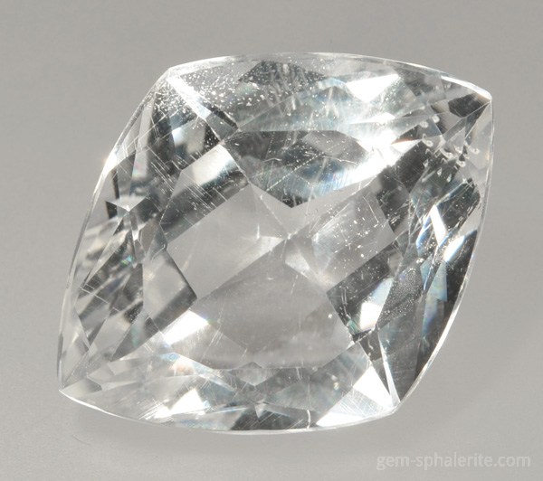 Faceted spanish sphalerite