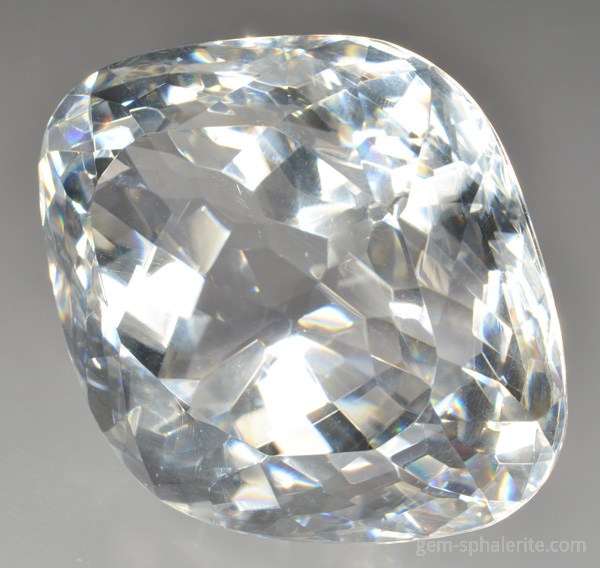 Faceted spanish sphalerite