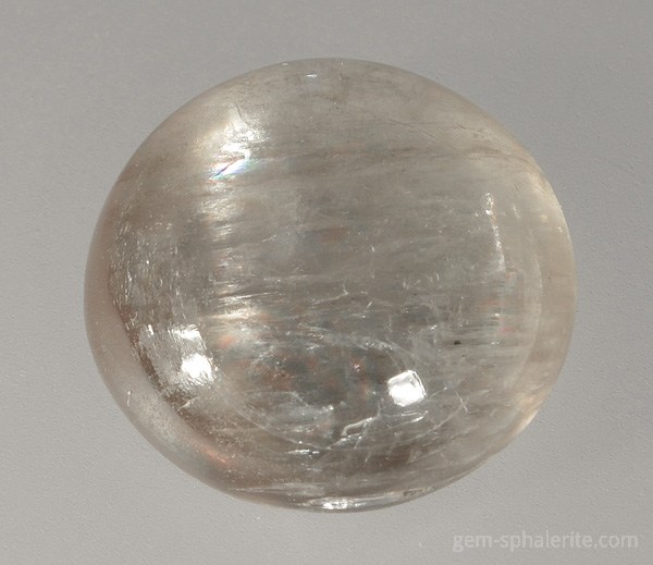 Faceted spanish sphalerite