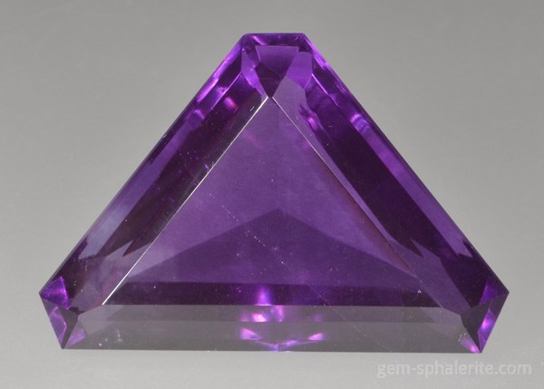 Faceted spanish sphalerite