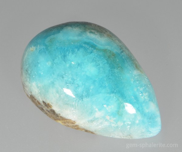 Faceted spanish sphalerite