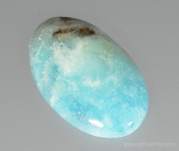 Faceted spanish sphalerite