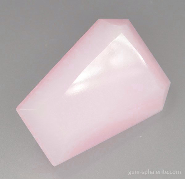 Faceted spanish sphalerite