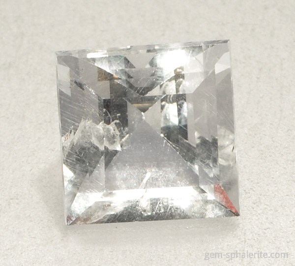 Faceted spanish sphalerite