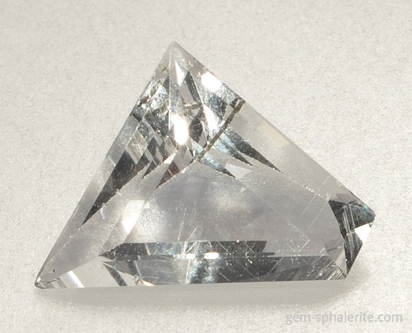 Faceted spanish sphalerite