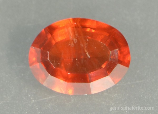 Faceted spanish sphalerite