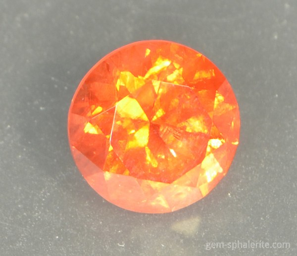 Faceted spanish sphalerite